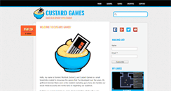 Desktop Screenshot of custardgames.com